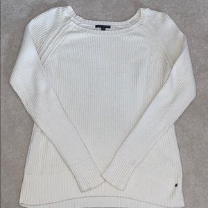 American Eagle White Sweater